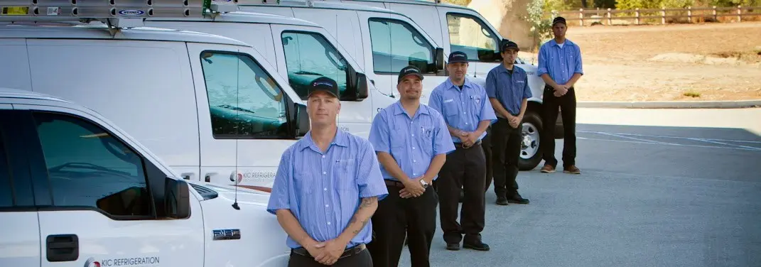 KIC Refrigeration crew ready for Mini Split Repair jobs across Eastvale